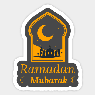 Ramadan Mubarak Sticker